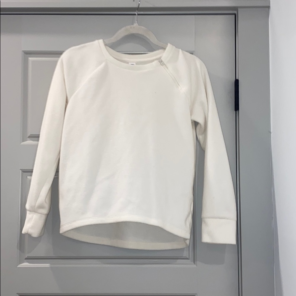White soft jacket